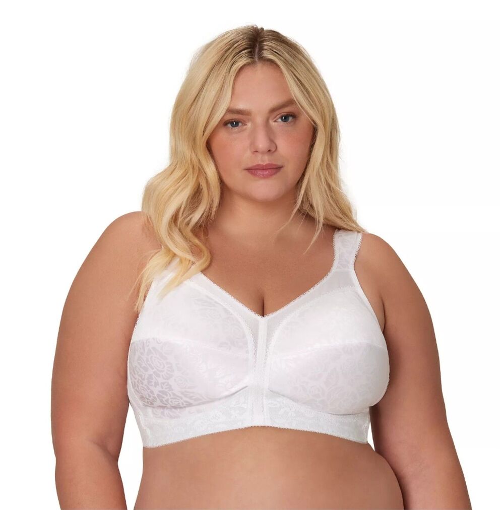 Playtex 18 Hour Ultimate Shoulder Comfort #4693 Wireless Bra 40G Back Smoothing